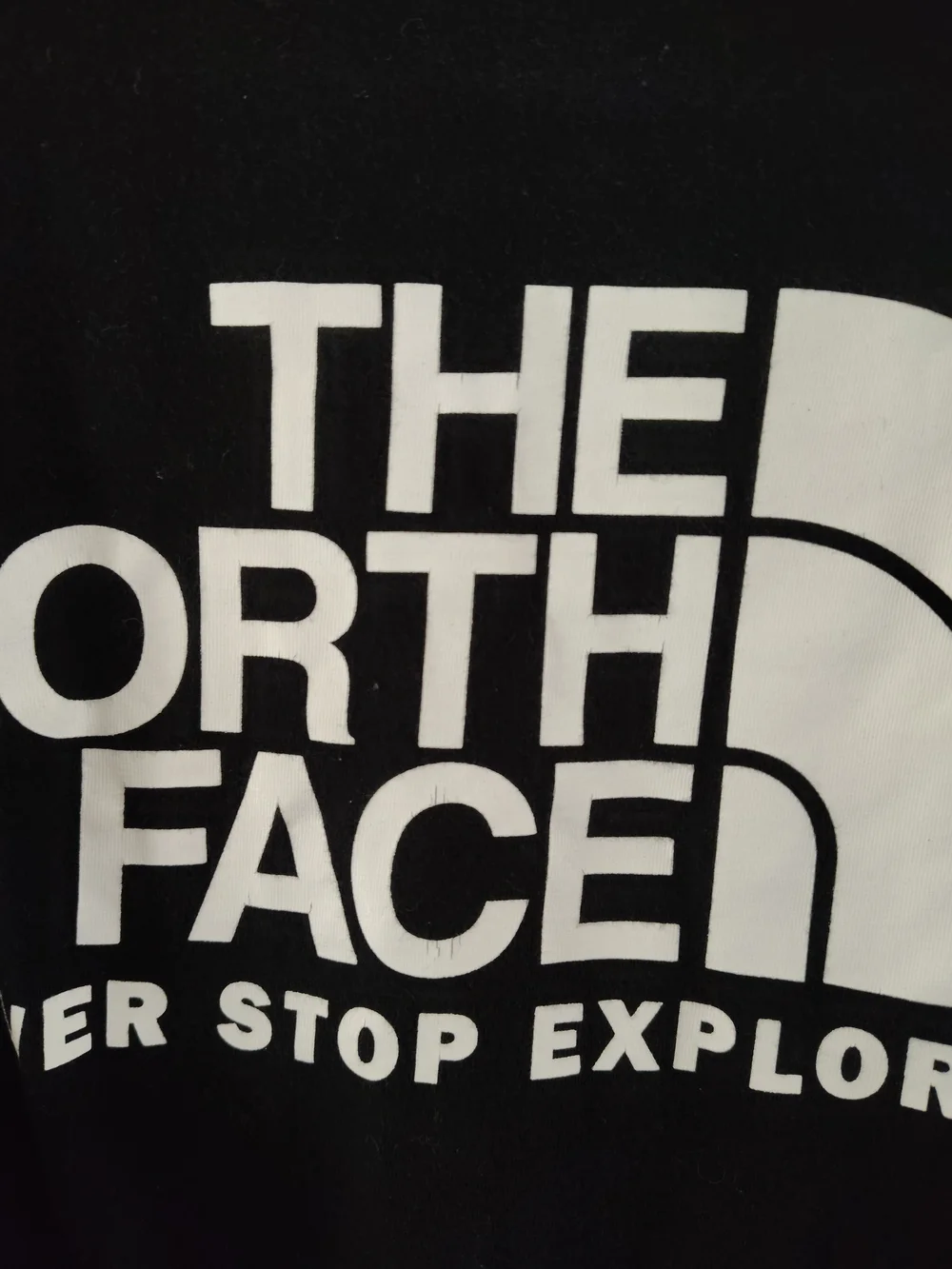 The North Face Men’s Black Logo Short Sleeve Tee Size Large